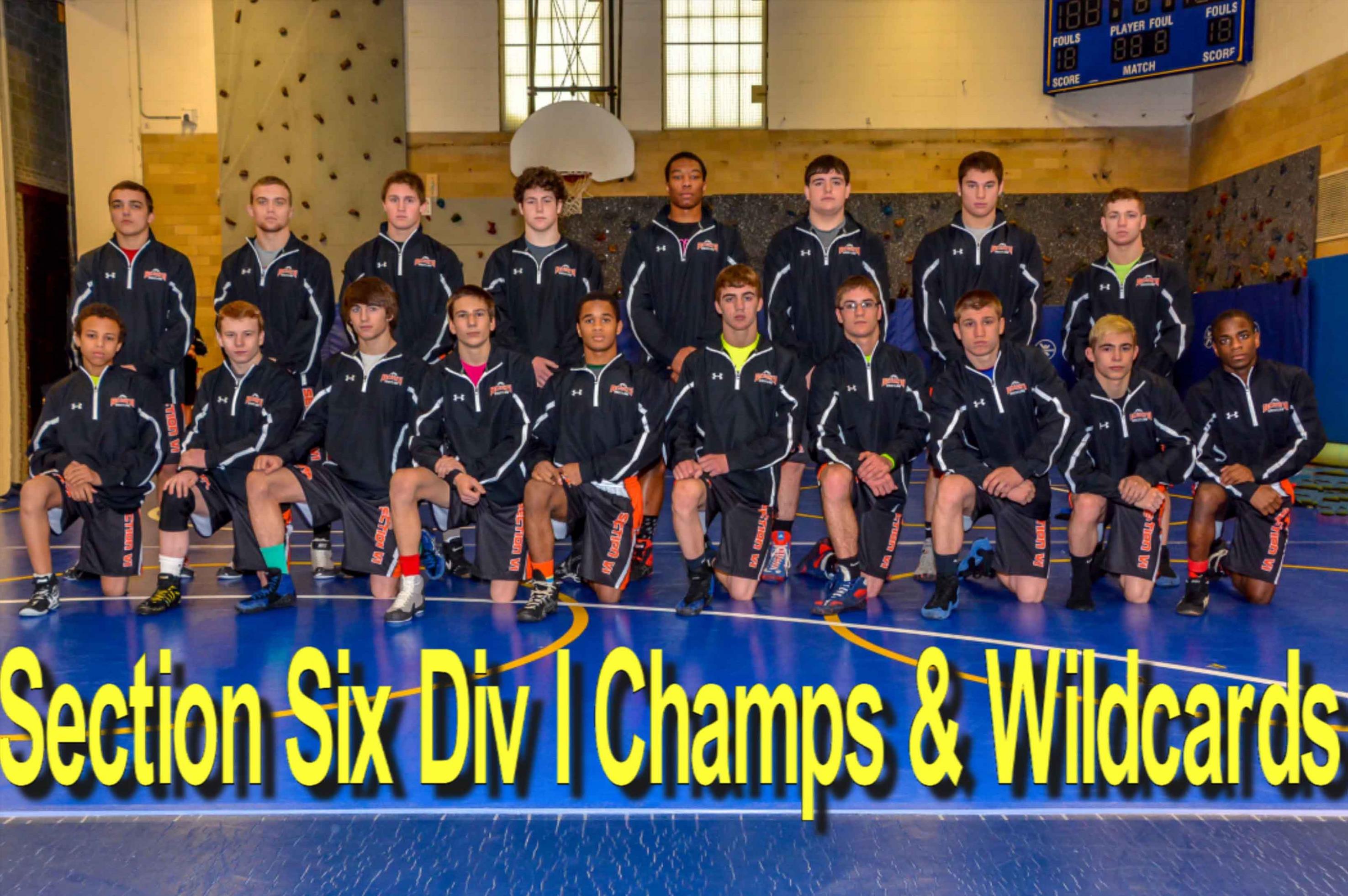 Section Six Div I Champs & Wildcards