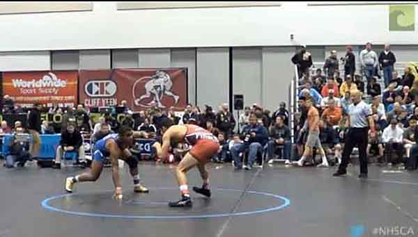 Renaldo Rodrigues Spencer at nationals