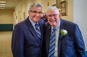 Bob Koshinski with Frank Layden