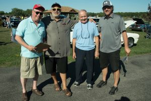 Judges John Hutchins, Dom Farbo, Jim Zakia and Ken Joz.